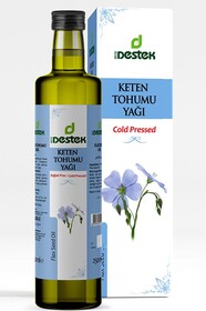 Keten Tohumu Yağı (Soğuk Sıkım) 250 ml - Destek